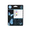 HP 912 originaal tindikassett 4-pakk (must, tsüaan, magenta, kollane) - 6ZC74AE#30B