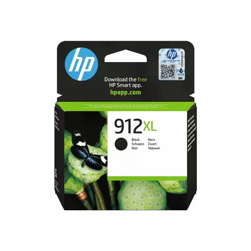 HP 912XL suure tootlikkusega must originaaltindi kassett