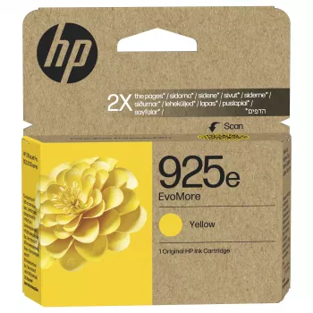 HP 925e EvoMore kollane originaal tindikassett - 800 lehekülge
