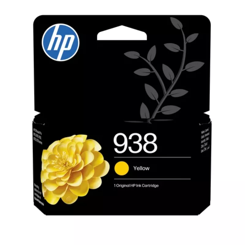 HP 938 kollane originaal tindikassett - 800 lehekülje tootlikkus