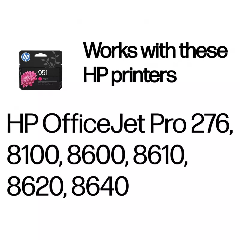 HP 951 originaal magenta tindikassett 8ml (700 lehekülge) Officejet Pro jaoks