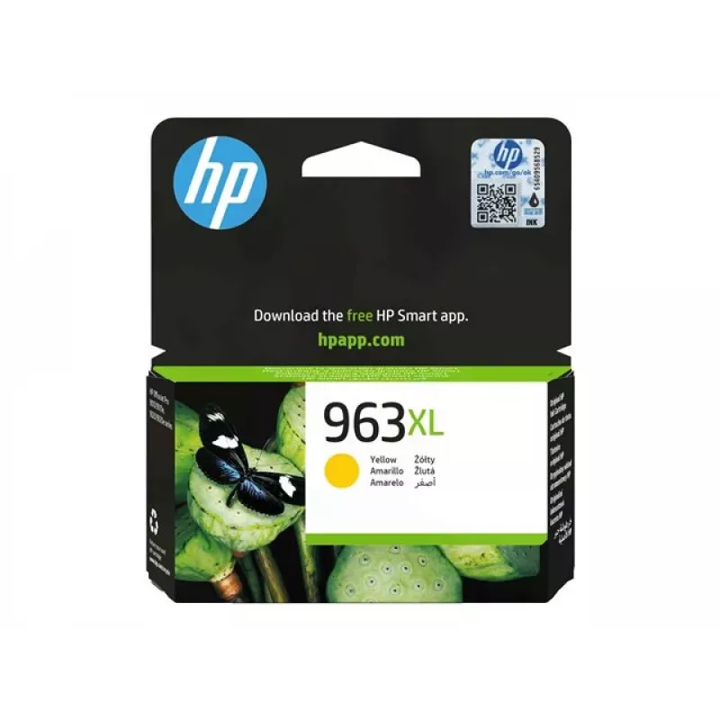 HP 963XL suure mahutavusega kollane originaal tindikassett (3JA29AE)