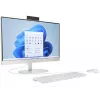 HP All-in-One 24-cr0009nf lauaarvuti, Intel Core i5-1335U, 16 GB RAM, 512 GB SSD, 23,8 inch Full HD IPS-ekraan, Windows 11 Home, valge (taastatud toode)