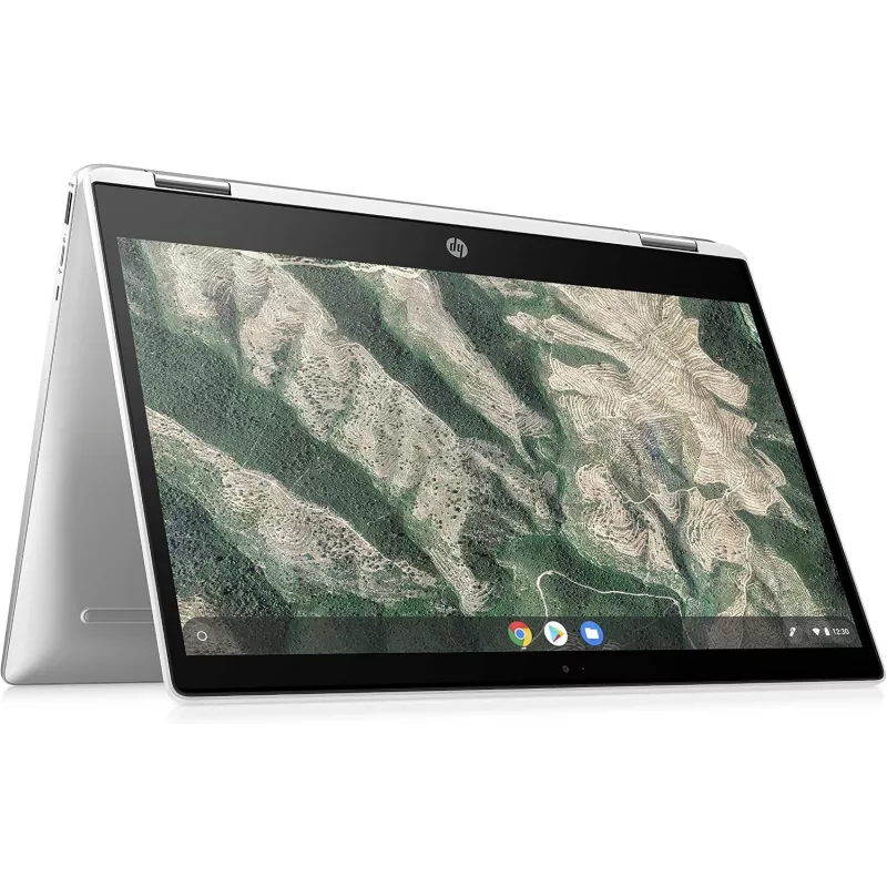 HP Chromebook x360 14c-cc0004na 14 inch FHD Touch 2-in-1 sülearvuti (Intel Core i5-1135G7, 8GB RAM, 256GB SSD, Chrome OS, Natural Silver)