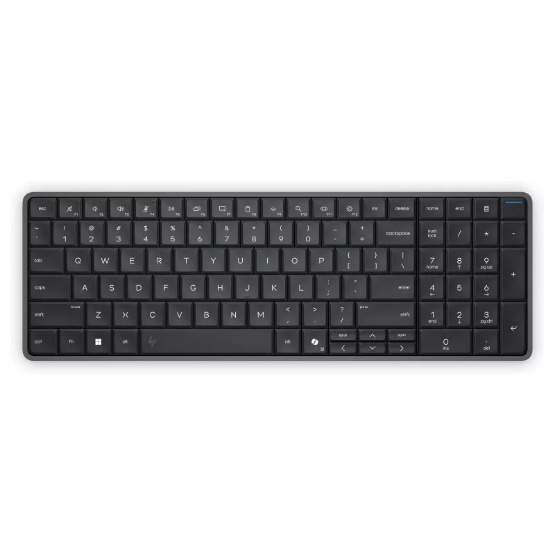 HP EliteBoard G1a Next Gen AI PC - AMD Ryzen 7 PRO 350, 32GB muutmälu, 1TB SSD, Windows 11 Pro, Wi-Fi 7, must