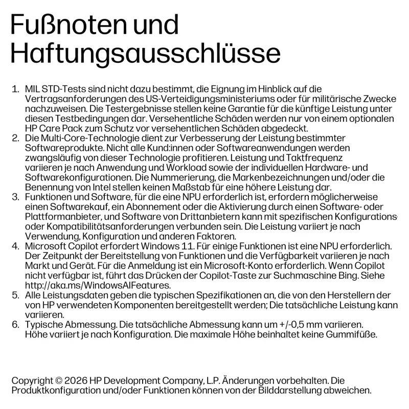 HP EliteBook 6 G2i sülearvuti AI - Intel Core 7 350 / 1.5 GHz - 32 GB RAM - 1 TB SSD - 14-tolline WUXGA IPS - Windows 11 Pro - Wi-Fi 7 - hõbedane