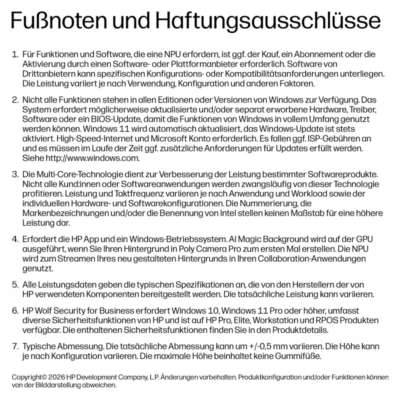 HP EliteBook 8 G2i 14-tolline Intel Core Ultra 7 355 32GB RAM 1TB SSD Windows 11 Pro ärisülearvuti (hõbedane, saksa klaviatuur)