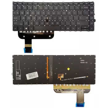 HP EliteBook 845 G7 taustvalgustusega klaviatuur Trackpointiga, US English (QWERTY), must