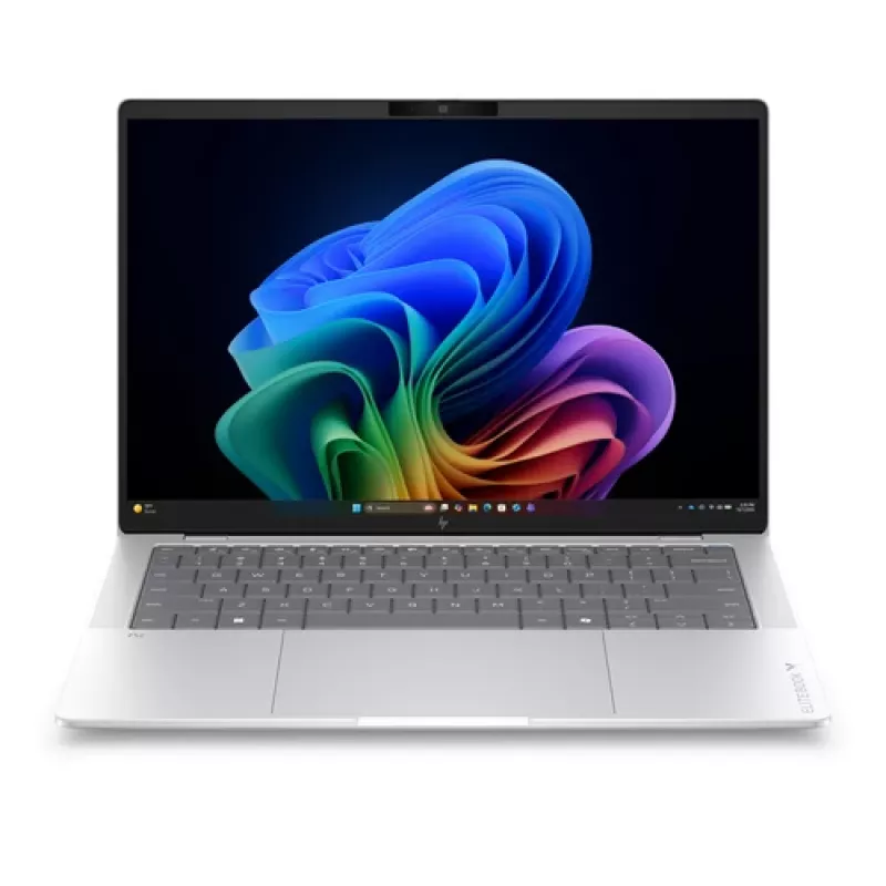 HP EliteBook X G2i 14-tolline sülearvuti Intel Core Ultra 5 325 32GB RAM 512GB SSD Windows 11 Pro 5G LTE Hõbedane