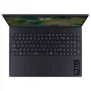 HP HyperX OMEN 15-ga0170ng mängusülearvuti, 15,6 tolli FHD IPS 144Hz, Intel Core i5-14650HX, 16GB DDR5 RAM, 1TB SSD, NVIDIA GeForce RTX 5060, Windows 11 Home, saksa klaviatuur, Shadow Black