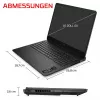 HP HyperX OMEN 16-am2172ng mängusülearvuti, 16.1 inch QHD IPS 165Hz, Intel Core i7-14650HX, 24GB DDR5, 1TB SSD, NVIDIA GeForce RTX 5070, FreeDOS, Saksa klaviatuur
