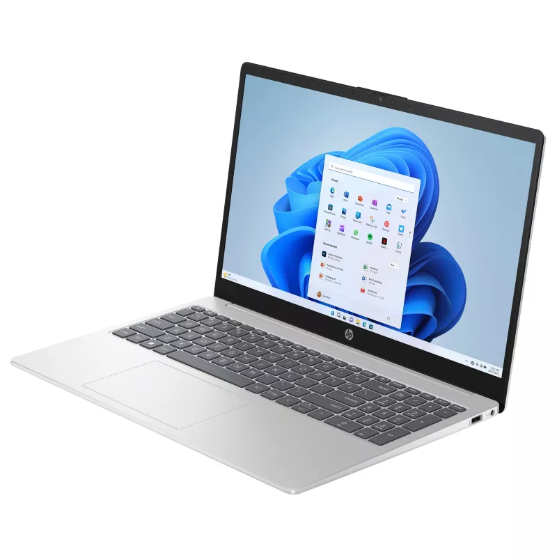 HP Laptop 15-fd1453ngx 15.6 inch Full HD IPS Intel Core 5 120U 8GB RAM 512GB SSD Windows 11 Home Natural Silver