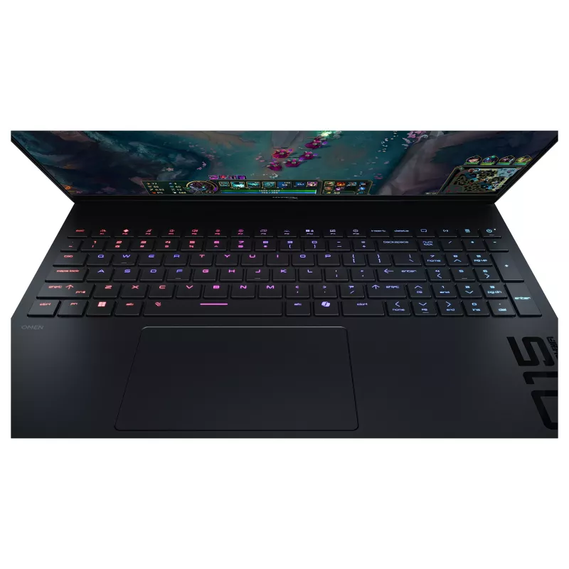 HP HyperX OMEN 15-gb0450ng Gaming Laptop, 15,3 tolli WUXGA 165Hz, AMD Ryzen 5 240, 16GB RAM, 512GB SSD, NVIDIA GeForce RTX 5050, FreeDOS, Shadow Black