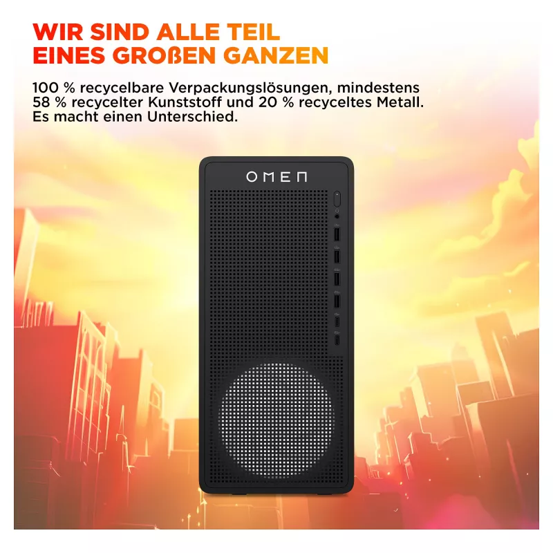HP OMEN 16L TG03-0473ng mänguarvuti (Ryzen 7 8700F, 16GB DDR5, 1TB SSD, RTX 5060 Ti, ilma OS-ita, Shadow Black)