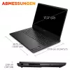 HP OMEN 17-db1490ng mängurläptop, 17,3 tolli QHD 240Hz, AMD Ryzen AI 9 365, 24GB DDR5, 512GB SSD, NVIDIA GeForce RTX 5060, Windows 11 Home, saksa QWERTZ-klaviatuur