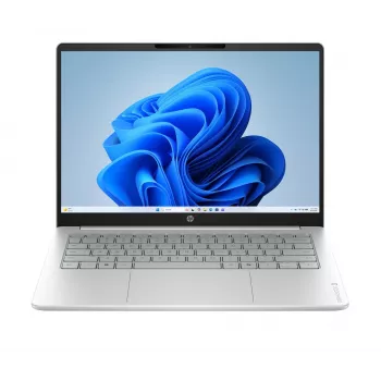 HP OmniBook 3 14-hu0012nwx 14 inch 2K IPS sülearvuti - Intel Core 3 100U, 8GB DDR5, 256GB SSD, Windows 11 Home, Glacier Silver