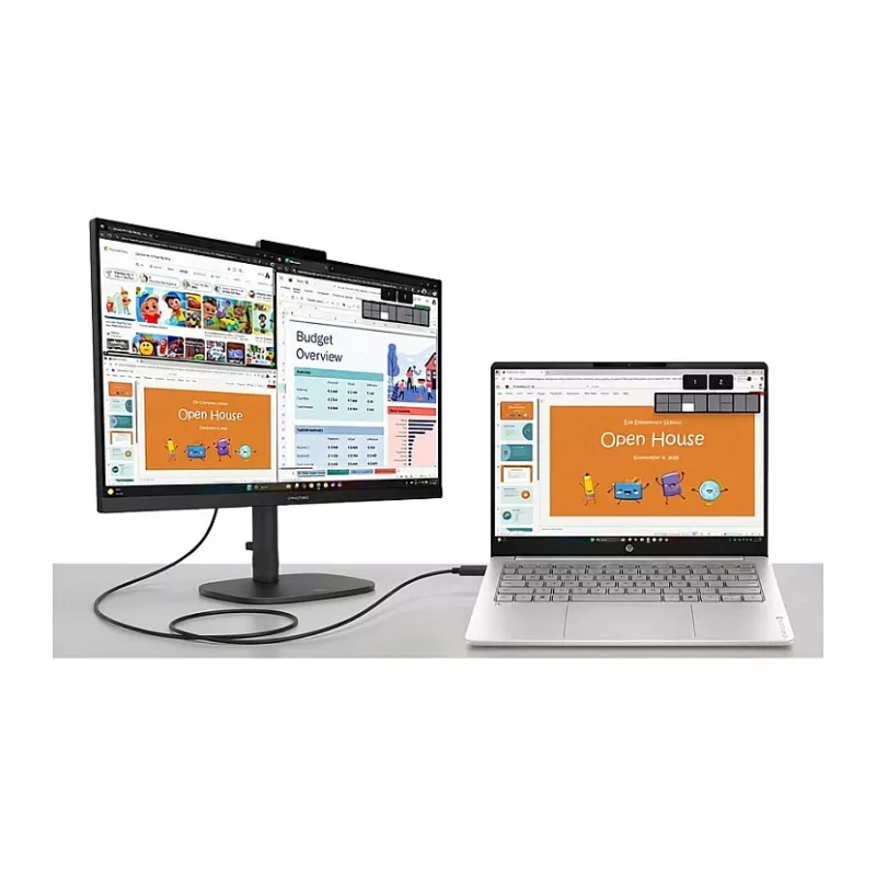HP OmniBook 3 16-bu0055ngx 16-tolline sülearvuti, Intel Core Ultra 5 225U, 24GB DDR5 RAM, 512GB SSD, Windows 11 Home, hõbedane