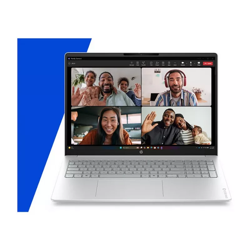 HP OmniBook 3 16-bu0131ng, 16 tolline WUXGA IPS, Intel Core 3 100U, 8GB muutmälu, 512GB SSD, Windows 11 Home, Natural Silver