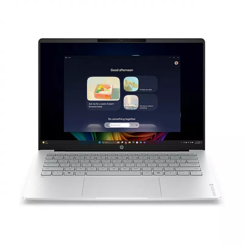 HP OmniBook 5 Next Gen AI 14-hh0470ngx sülearvuti, 14-tolline, Intel Core Ultra 7 355, 16GB RAM, 512GB SSD, Windows 11 Home
