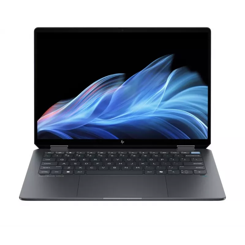 HP OmniBook Ultra Flip 14-fh0989nz 14 inch 3K OLED Touch 2-in-1 sülearvuti - Intel Core Ultra 9 288V, 32GB RAM, 1TB SSD, Windows 11 Home, must