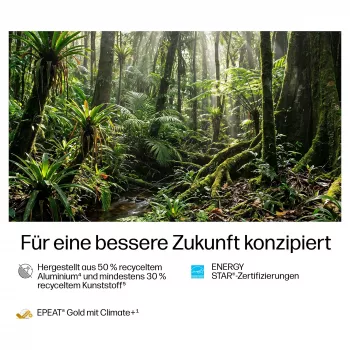HP OmniBook X Flip 16-cc0475ngx 2-in-1 sülearvuti, AMD Ryzen AI 7 445, 32GB RAM, 1TB SSD, 16-tolline puuteekraan, Windows 11 Home, Natural Silver (saksa klaviatuur)