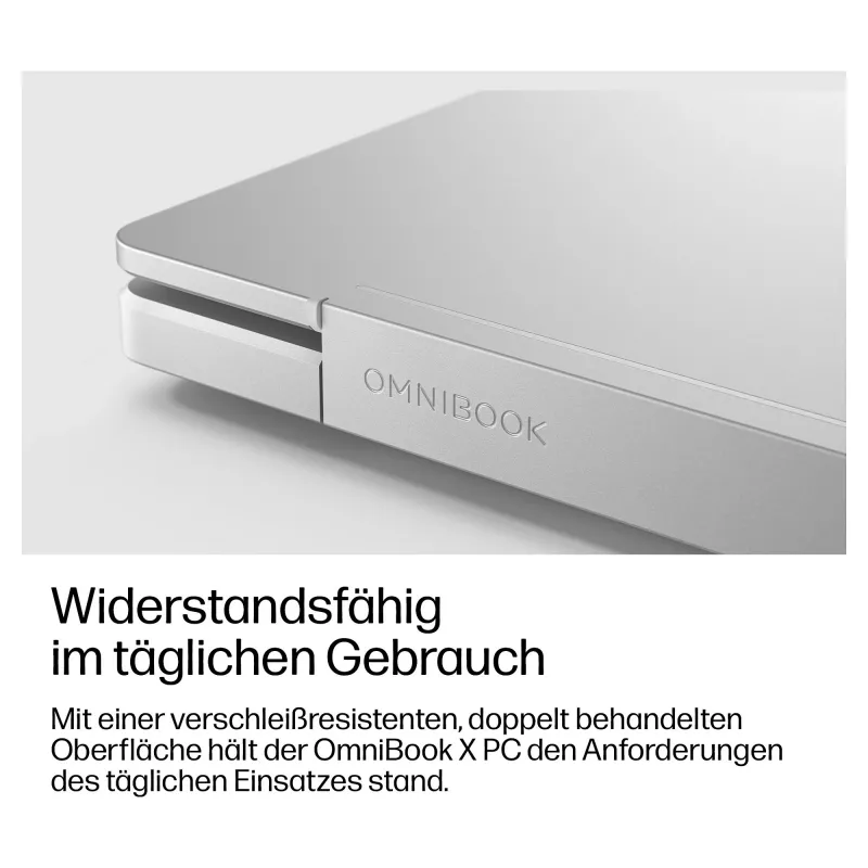 HP OmniBook X Next Gen AI 17-de0076ngx sülearvuti, 17.3-tolline, Intel Core Ultra 7 355, 24GB RAM, 1TB SSD, Windows 11 Home