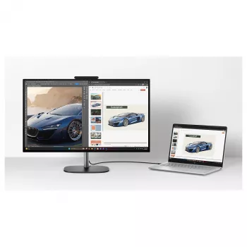 HP OmniStudio X 27-cx0452ng All-in-One arvuti, 27 tolli QHD IPS-ekraan, Intel Core Ultra 5, 24GB DDR5 RAM, 1TB SSD, Windows 11 Home, valge