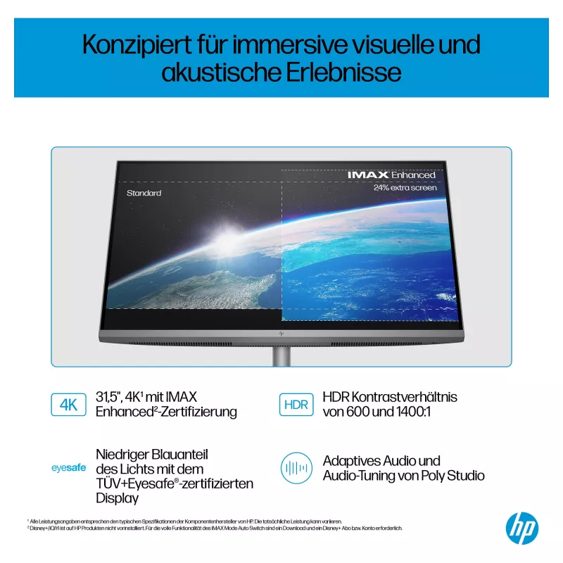 HP OmniStudio X All-in-One 32-c0077ng, hõbedane, Windows 11 Home