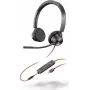 HP Poly Blackwire 3325 Stereo Microsoft Teams sertifitseeritud USB-C kõrvaklapid + 3,5 mm pistik + USB-C/A adapter
