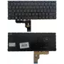 HP ProBook 430 G8/G9, 435 G7/G8 US English taustvalgustusega klaviatuur (must)