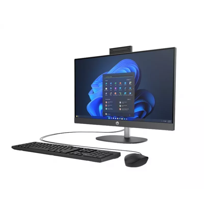 HP ProOne 245 G10 AiO, Ryzen 5 7520U, 8 GB RAM, Windows 11 Pro, SSD (taastatud toode)