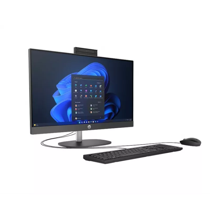 HP ProOne 245 G10 AiO, Ryzen 5 7520U, 8 GB RAM, Windows 11 Pro, SSD (taastatud toode)