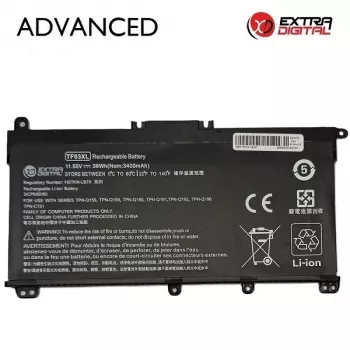 HP TF03XL Ühilduv Sülearvuti Aku 11.55V 3400mAh - Extra Digital Advanced NB461394