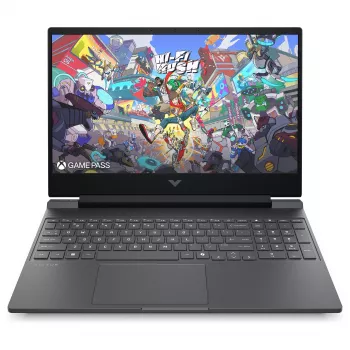 HP VICTUS 15-fa2450ng mängusülearvuti 15.6 inch FHD 144Hz IPS Intel Core i5-14500HX 12GB RAM 512GB SSD NVIDIA GeForce RTX 3050 6GB FreeDOS must