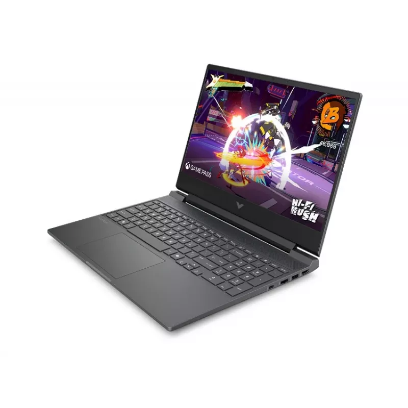 HP Victus Gaming 15-fb2004nt Sülearvuti - AMD Ryzen 5 7535HS, 16GB RAM, 512GB SSD, 15,6 tolli FHD 144Hz, NVIDIA GeForce RTX 4060 8GB, FreeDOS, Must