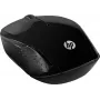 HP Wireless Mouse 200 - 2,4 GHz optiline hiir, 1000 DPI, 3 nuppu, mõlemakäeline, must X6W31AA#ABD