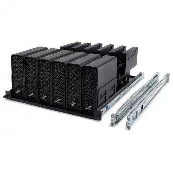 HP Z2 Mini G9 Rail Rack Kit - 1U libisev tööriistavaba kinnituskomplekt minitööjaamadele