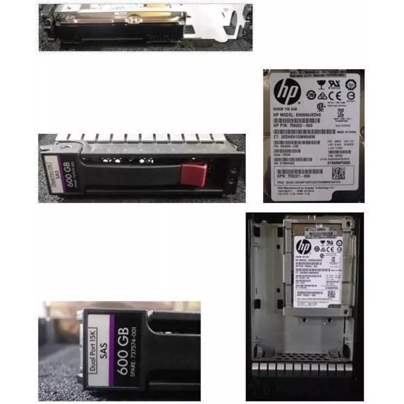 HPE 600GB 3,5 inch 15K SAS 12Gb/s ettevõtte kõvaketas (737574-001)