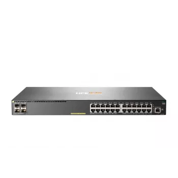 HPE Aruba 2930F 24-pordine Gigabit PoE+ 4SFP hallatav kommutaator