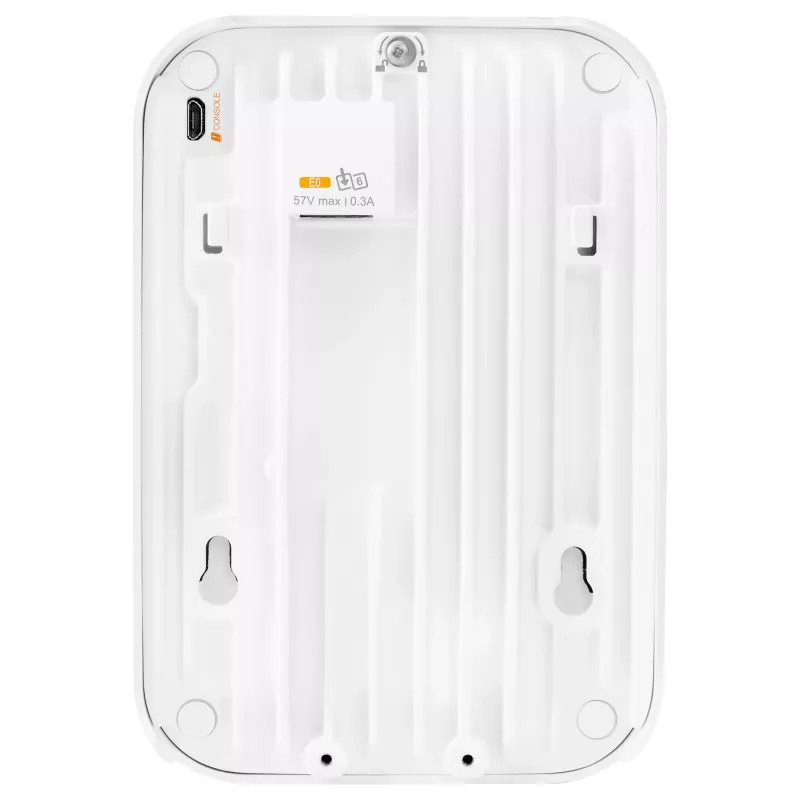 HPE Aruba Networking AP-605H RW 2-Radio 3-Band 2x2 Wi-Fi 6E 1+4 ETH PSE USB külalislahkuse pääsupunkt