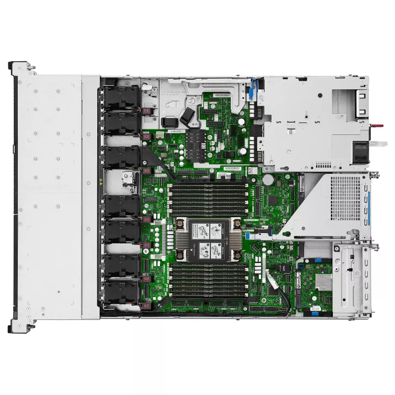 HPE ProLiant DL320 Gen12 1U riiuliserver, Intel Xeon 6505P 2.2GHz 12-tuumaline, 64GB DDR5 RAM, 8 SFF kuumvahetus, MR408i-o, 2x1000W