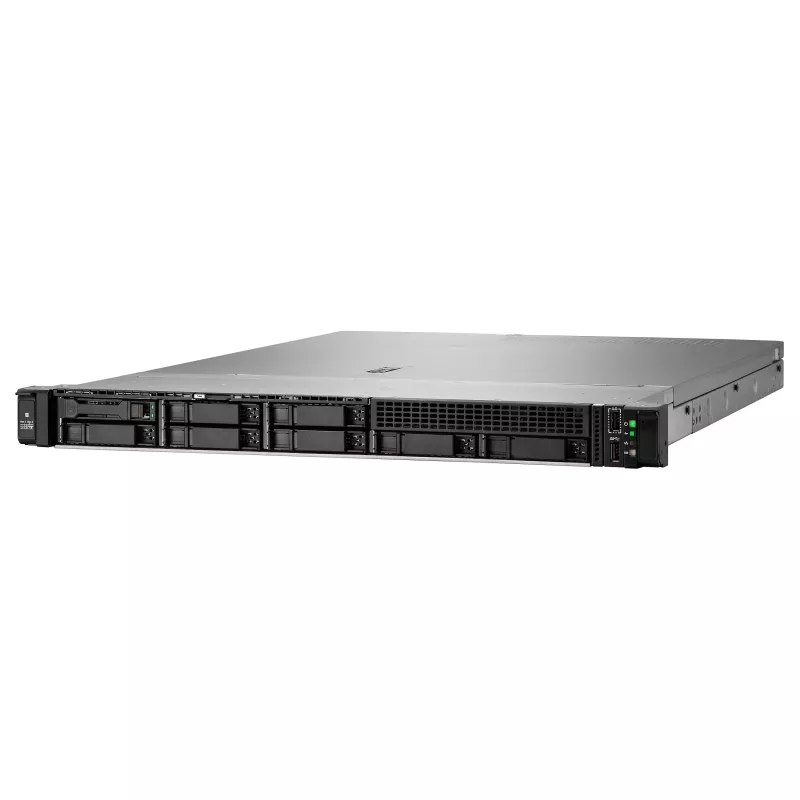 HPE ProLiant DL320 Gen12 1U riiuliserver, Intel Xeon 6505P 2.2GHz 12-tuumaline, 64GB DDR5 RAM, 8 SFF kuumvahetus, MR408i-o, 2x1000W