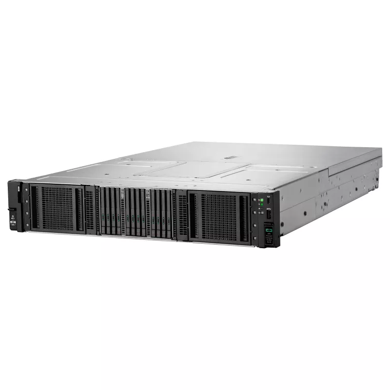 HPE ProLiant DL340 Gen12 2U riiuliserver Intel Xeon Gold 6505P, 64GB DDR5, 8 SFF pesa, MR408i-o, kaks 1000W toiteplokki