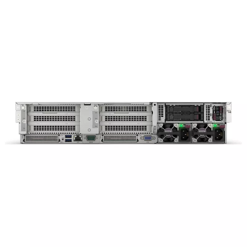 HPE ProLiant DL345 Gen11 server - 2U riiul, AMD EPYC 9115 2.6GHz 16-tuumaline, 64GB RAM, 8 SFF kuumvahetus, MR416i-p, kaks 1000W toiteplokki