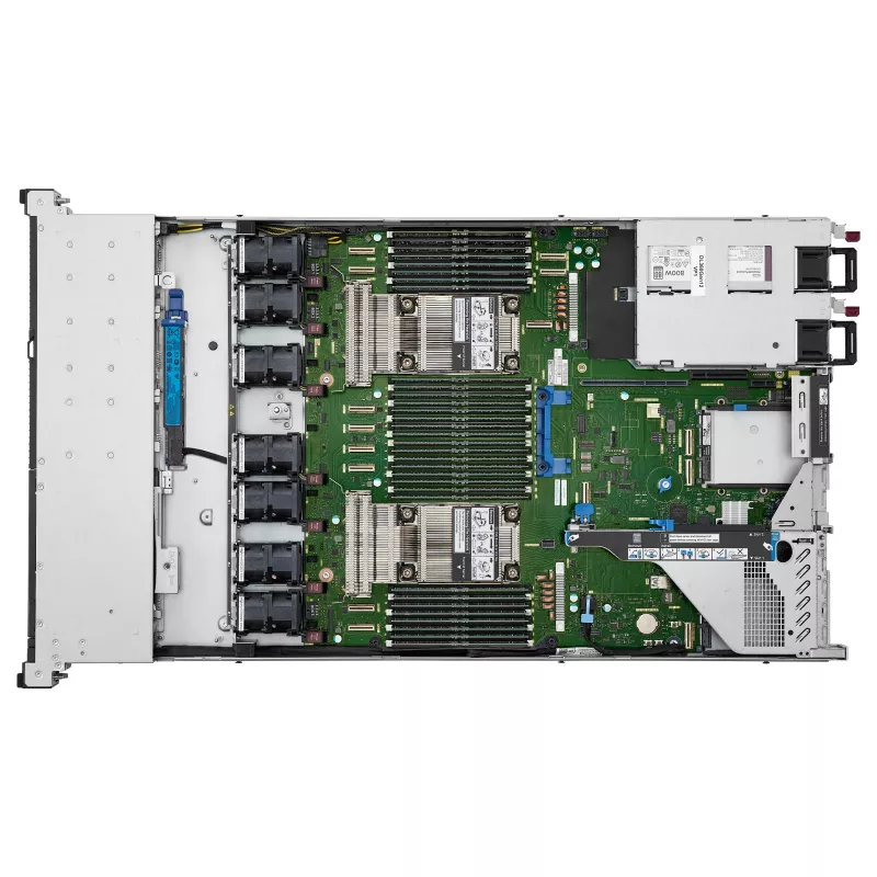 HPE ProLiant DL360 Gen12 Server, 6505P 2.2GHz 12-tuumaline, 2x32GB RAM, 8SFF Hot Plug, MR408i-o, 2x1000W
