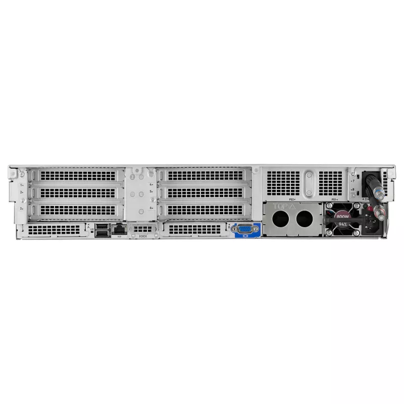 HPE ProLiant DL380 Gen12 server, Intel Xeon 6505P 2.2GHz 12-tuumaline, 64GB DDR5 RAM, 8 SFF hot-plug pesa, MR408i-o kontroller, 2x1000W redundantne PSU, 2U riiul