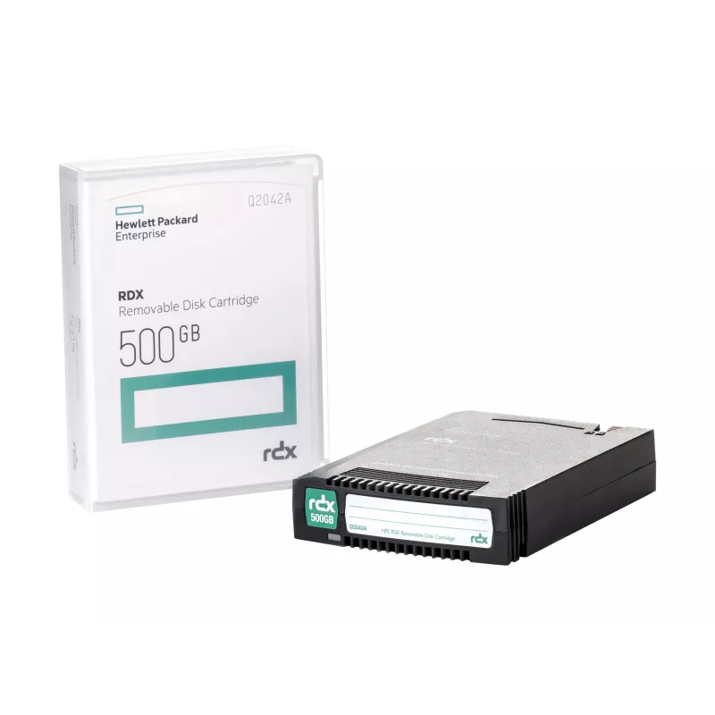 HPE RDX 500 GB / 1 TB Removable Disk Cartridge Q2042A