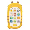 Huanger HE0536 Mängutelefon salvestusfunktsiooniga (kollane)