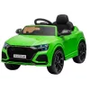 HUAWEI Audi RS Q8 Patareitoitel Auto LED Tulede ja MP3 Pultjuhtimisega Roheline