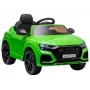 HUAWEI Audi RS Q8 Patareitoitel Auto LED Tulede ja MP3 Pultjuhtimisega Roheline